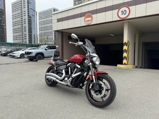 2008 Yamaha XV 1700 Warrior, красный, 715000 рублей, вид 1