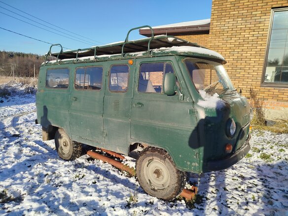 1984 УАЗ 2206, зелёный, 300000 рублей - вид 1