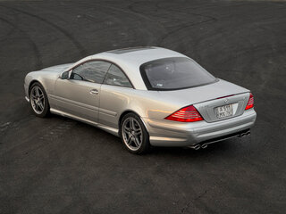 2002 Mercedes-Benz CL-Класс AMG 55 AMG I (C215) Рестайлинг, серебристый, 3200000 рублей, вид 3