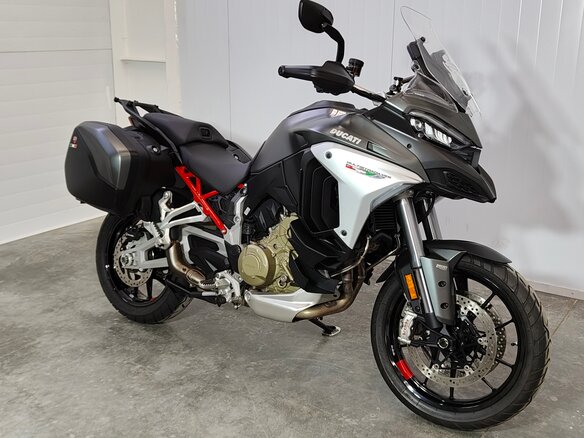 2021 Ducati Multistrada V4, серый - вид 6