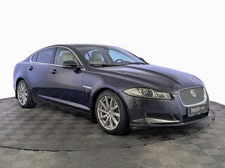 2014 Jaguar XF I Рестайлинг, синий, 1525000 рублей, вид 3