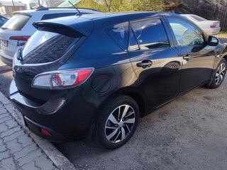 2009 Mazda 3 II (BL), чёрный, 850000 рублей, вид 3