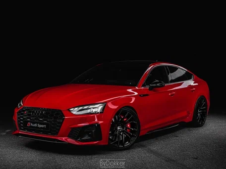 2020 Audi A5 Sportback 45 TFSI II (F5) Рестайлинг, красный, 5600000 рублей, вид 4