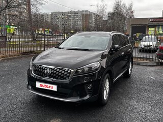 2019 Kia Sorento III Prime Рестайлинг, чёрный, 3300000 рублей, вид 2