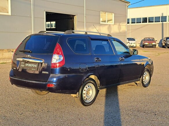 2013 Lada (ВАЗ) Priora I, синий - вид 4