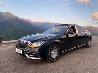 2019 Mercedes-Benz Maybach S-Класс 450 I (X222) Рестайлинг, чёрный, 7100000 рублей, вид 1