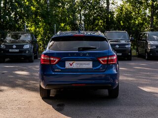 2022 Lada (ВАЗ) Vesta SW I, синий, 997000 рублей, вид 4