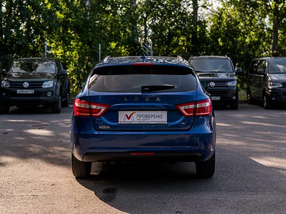 2022 Lada (ВАЗ) Vesta SW I, синий - вид 3