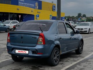 2011 Renault Logan I Рестайлинг, синий, 259000 рублей, вид 4
