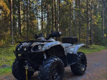 2004 Yamaha Grizzly 660, чёрный, 630000 рублей, вид 5