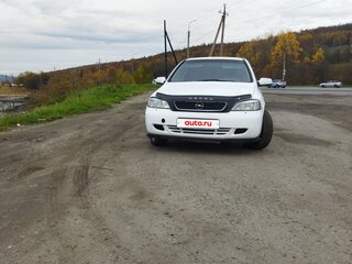 2000 Opel Astra G, белый, 265000 рублей, вид 2