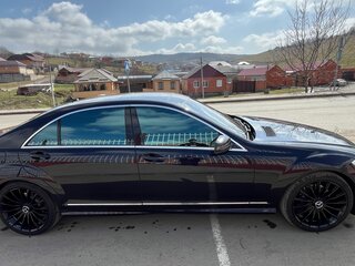 2010 Mercedes-Benz S-Класс 500 Long V (W221) Рестайлинг, синий, 1850000 рублей, вид 5