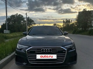 2019 Audi A6 40 TDI V (C8), серый, 3300000 рублей, вид 1