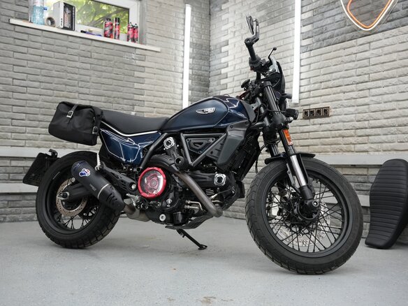 2023 Ducati Scrambler 800, синий, 1400000 рублей - вид 1