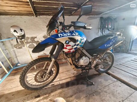 2002 BMW F 650 GS, синий, 360000 рублей, вид 1