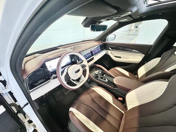 2024 Geely Monjaro (Xingyue L) I, белый, 3750000 рублей - вид 12