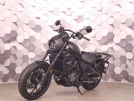 2021 Honda CMX 1100 Rebel, чёрный, 1077000 рублей, вид 2