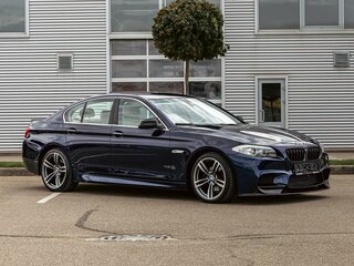 2013 BMW 5 серии 520i VI (F10/F11/F07), синий, 1255000 рублей, вид 3