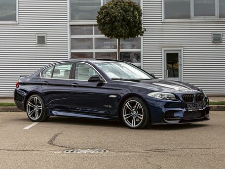 2013 BMW 5 серии 520i VI (F10/F11/F07), синий, 1255000 рублей, вид 3