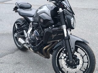 2015 Yamaha MT-07 (FZ-07), серый, 630000 рублей, вид 2
