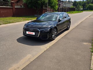 2019 Audi A6 40 TDI V (C8), серый, 4150000 рублей, вид 2