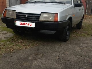 1998 Lada (ВАЗ) 21099, серебристый, 85000 рублей, вид 1