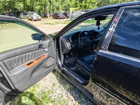 2005 Toyota Camry V (XV30) Рестайлинг, чёрный, 656000 рублей, вид 4