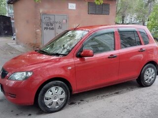 2003 Mazda Demio II (DY), красный, 350000 рублей, вид 4
