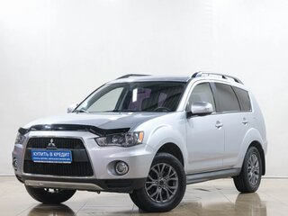 2012 Mitsubishi Outlander II Рестайлинг, серебристый, 1249000 рублей, вид 3
