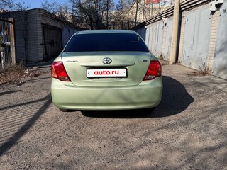 2008 Toyota Corolla Axio X (E140, E150) Рестайлинг, зелёный, 820000 рублей, вид 3