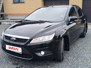 2010 Ford Focus II Рестайлинг, чёрный, 520000 рублей, вид 2