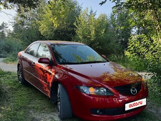 2007 Mazda 6 I (GG) Рестайлинг, красный, 490000 рублей, вид 2