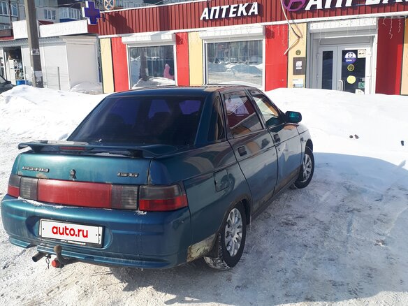 2004 Lada (ВАЗ) 2110, синий, 160000 рублей