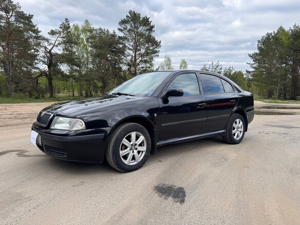 2008 Skoda Octavia I (A4) Рестайлинг, чёрный, 630000 рублей - вид 1