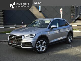 2018 Audi Q5 II (FY), серебристый, 3500000 рублей, вид 1