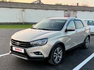 2018 Lada (ВАЗ) Vesta SW Cross I, бежевый, 1100000 рублей, вид 1