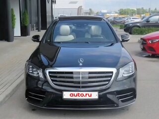 2019 Mercedes-Benz S-Класс 350 d Long VI (W222, C217) Рестайлинг, чёрный, 5200000 рублей, вид 2