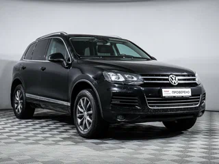 2010 Volkswagen Touareg II, чёрный, 1549000 рублей, вид 3