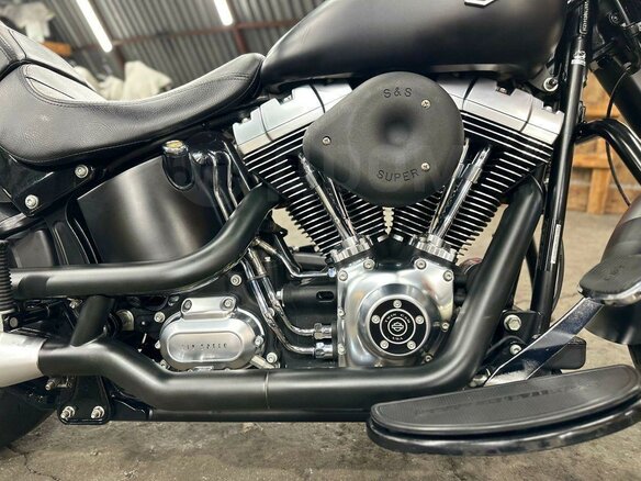 2010 Harley-Davidson Fat Boy, чёрный, 1190000 рублей - вид 17