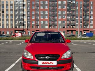 2008 Hyundai Getz I Рестайлинг, красный, 460000 рублей, вид 2