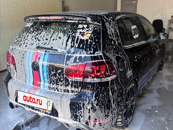 2012 Volkswagen Golf GTI VI, чёрный, 1100000 рублей - вид 7