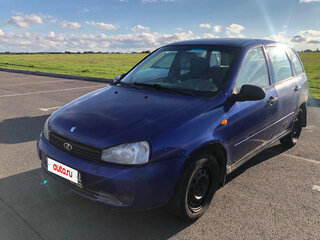2010 Lada (ВАЗ) Kalina I, синий, 110000 рублей, вид 1