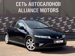 2007 Honda Civic VIII, чёрный, 530000 рублей, вид 1