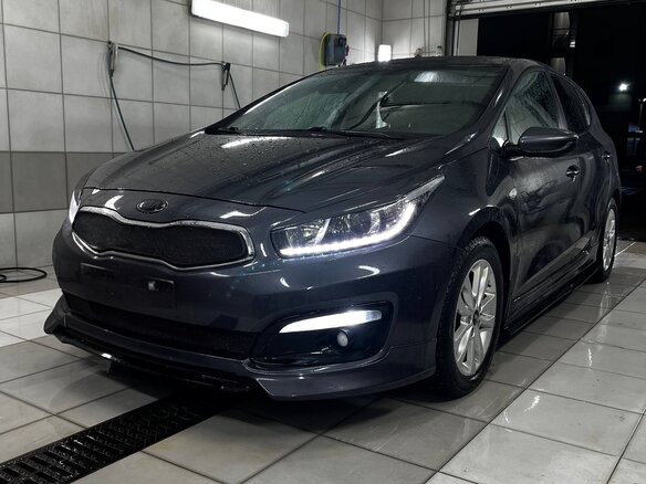 2016 Kia Ceed II Рестайлинг, серый, 1150000 рублей