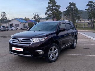 2012 Toyota Highlander II (XU40) Рестайлинг, пурпурный, 2449000 рублей, вид 1