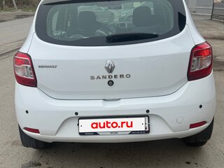 2016 Renault Sandero II, белый, 750000 рублей, вид 3