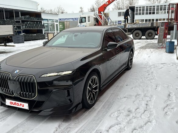 2023 BMW 7 серии 740d xDrive VII (G70), чёрный, 16250000 рублей