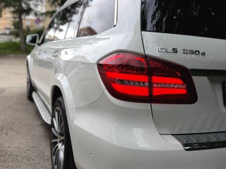 2019 Mercedes-Benz GLS 350 d I (X166), белый, 5100000 рублей, вид 3