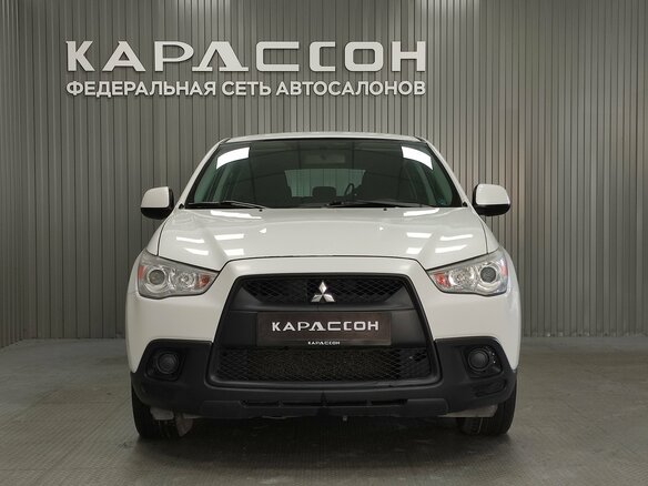 2012 Mitsubishi ASX I Рестайлинг, белый - вид 2