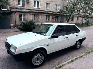 1999 Lada (ВАЗ) 21099, белый, 125000 рублей, вид 2